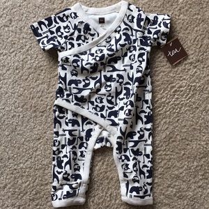 Tea collection newborn onesie